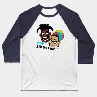 Pop Jibberish Logo Baseball T-Shirt